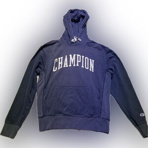 Women’s Champion Dark Blue Athletic Hoodie
